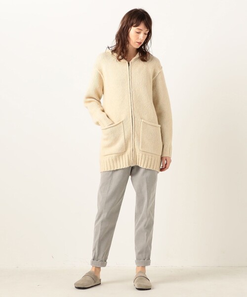 「JAMES PERSE」 長袖ニット 1 ホワイト レディース_画像3