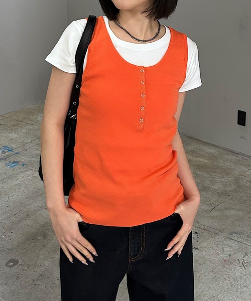 PAGEBOY（ページボーイ） タンクトップ ノースリーブ 「マシン