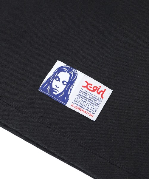 【X-girl×Champion】REVERSE WEAVE FACE  TEE X-girl】X-girl × Champion REVERSE WEAVE R FACE S/S TEE / WHITE