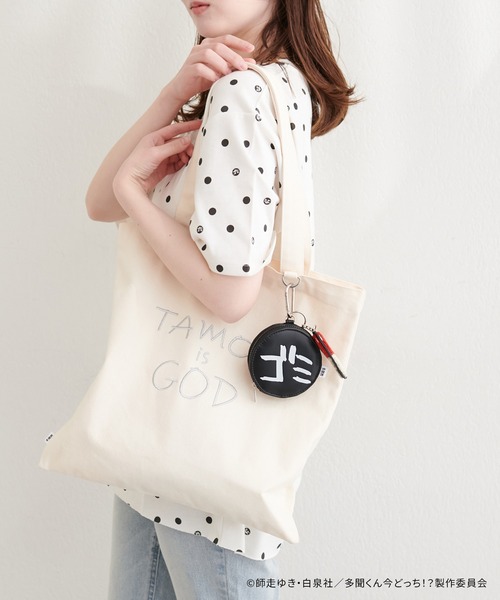 natural couture トートバッグ 「多聞くん今どっち！？コラボ」TAMON