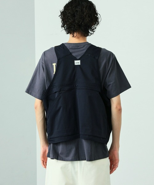 Lee（リー） ベスト MEDIUM チャコールグレー メンズ : ZOZOTOWN Yahoo 