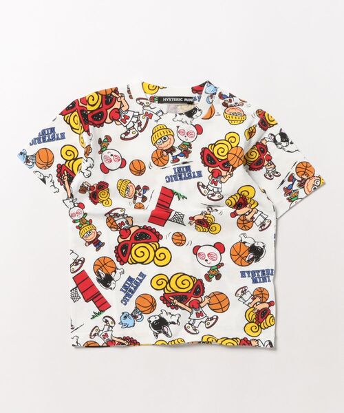 HYSTERIC MINI（ヒステリックミニ） tシャツ HYSTERIC MINI HOOPS総柄