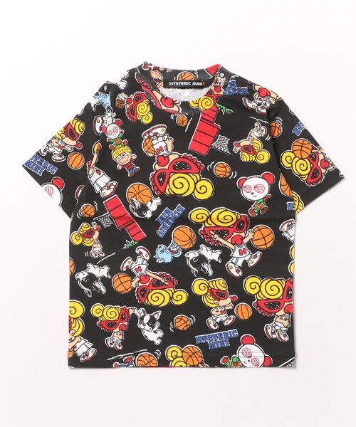 HYSTERIC MINI（ヒステリックミニ） tシャツ HYSTERIC MINI HOOPS総柄