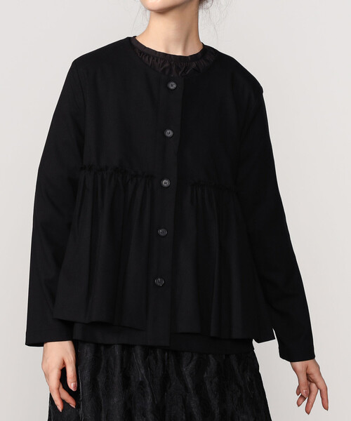 「Bshop」 ジャケット F ブラック レディースの画像