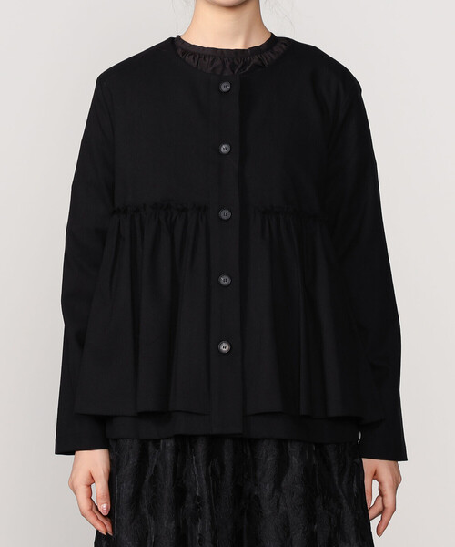「Bshop」 ジャケット F ブラック レディースの画像