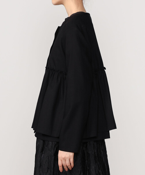 「Bshop」 ジャケット F ブラック レディースの画像