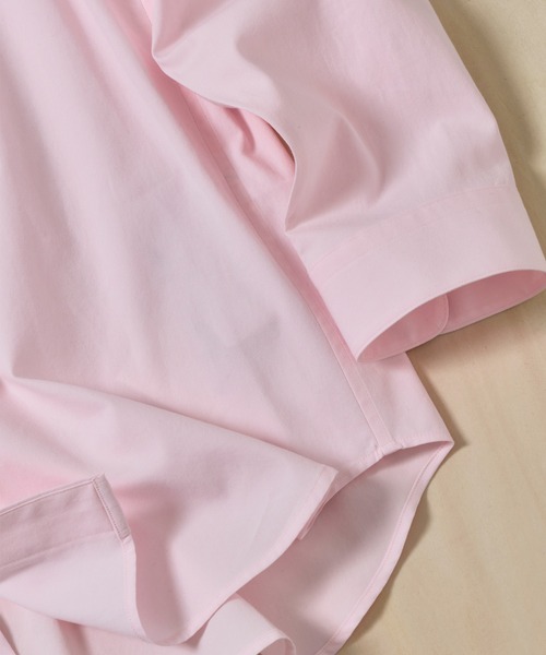 シャツ 「ATON/エイトン」WASHER OXFORD LOOSE FIT SHRIT メンズの画像