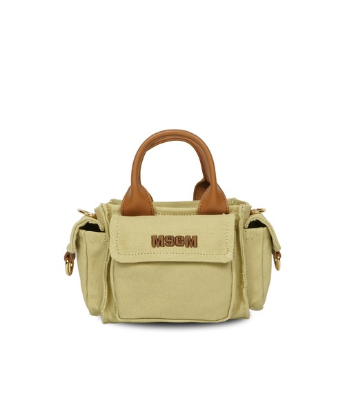 ショルダー ショルダーバッグ MSGM KIDS キャンバス 2WAYバッグ キッズ 子供 女の子
