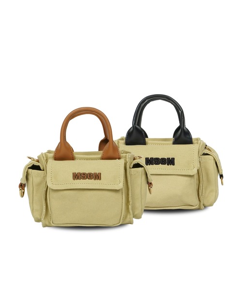 ショルダー ショルダーバッグ MSGM KIDS キャンバス 2WAYバッグ キッズ 子供 女の子_12
