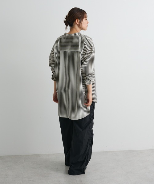 「CRAFT STANDARD BOUTIQUE」 長袖シャツ L ブラウン系その他4 レディース_画像7