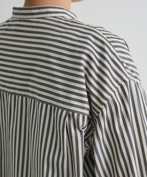 「CRAFT STANDARD BOUTIQUE」 長袖シャツ L ブラウン系その他4 レディース_画像9