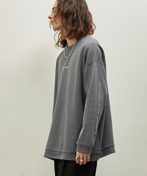 「JUNRED」 長袖Tシャツ S ブラック メンズ_画像5