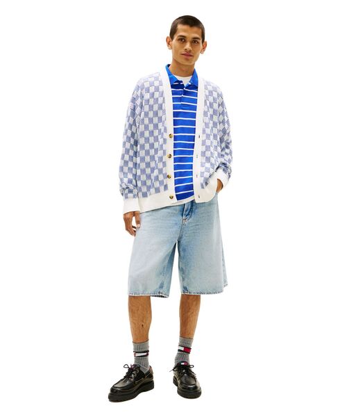 TOMMY JEANS（トミー・ジーンズ） セーター ニット Vネックコットン