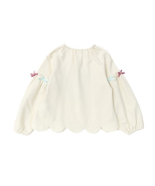 「coeur a coeur」 「KIDS」長袖カットソー 100cm アイボリー キッズ_画像2