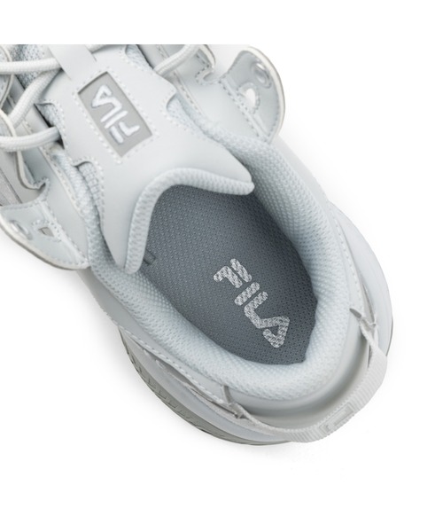 「FILA」 ローカットスニーカー 26.5cm グレー レディース_画像7