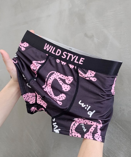 WESTBOY（ウエストボーイ） ボクサーパンツ ピンク レオパード ヒョウ