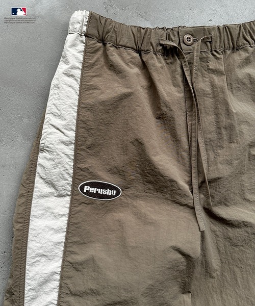 「Perushu」 カーゴパンツ LARGE ブラック メンズ_画像3
