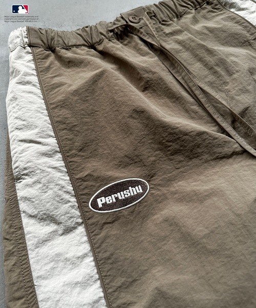 「Perushu」 カーゴパンツ LARGE ブラック メンズ_画像4