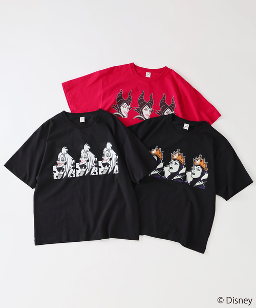 Disney（ディズニー） tシャツ Disney / ディズニーヴィランズ / 別注