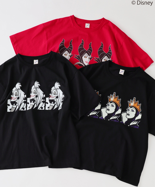 Disney（ディズニー） tシャツ Disney / ディズニーヴィランズ / 別注