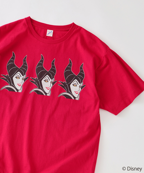 Disney公式 MALEFICENTプリントTシャツ ディズニー ヴィランズ Disney（ディズニー） tシャツ Disney / ディズニーヴィランズ / 別注