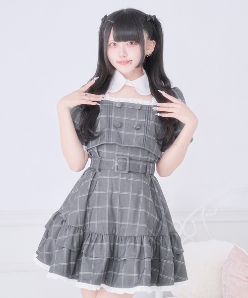 ワンピース ドーリーフリルドッキングワンピースの画像