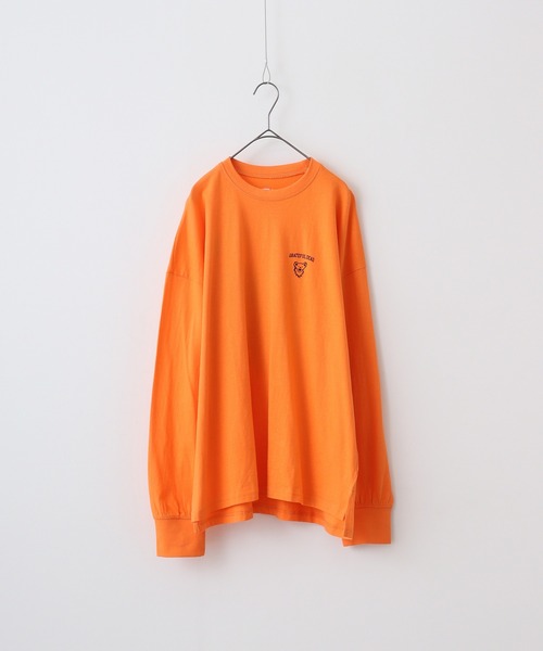 「FUNALIVE」 長袖Tシャツ M ベージュ メンズ_画像6