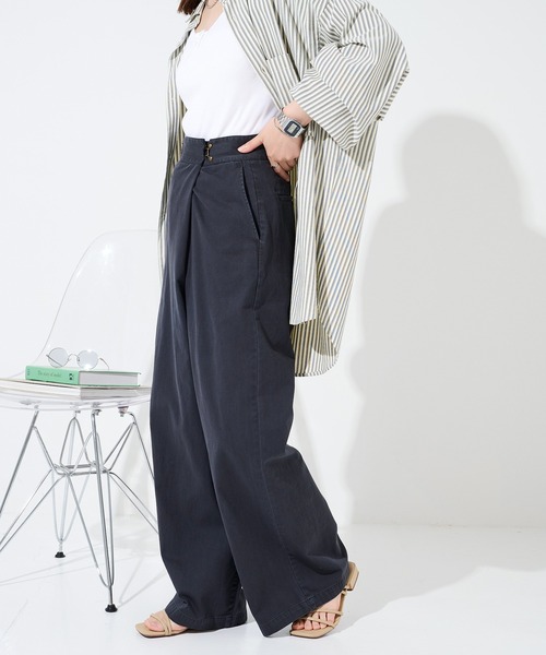 nui mond / MOND　ワイドパンツ Dickies（ディッキーズ） ワイドパンツ パンツ 「Dickies」製品染