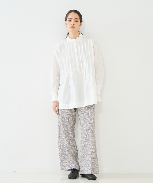 「collex」 長袖ブラウス フリー ホワイト レディース_画像5