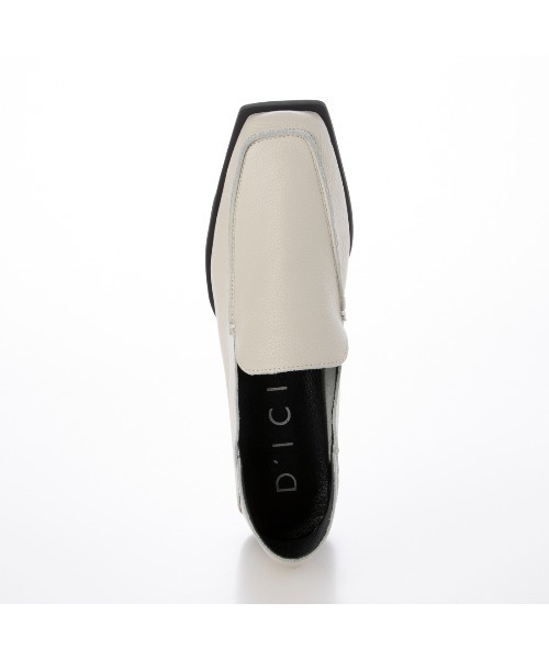 「D'ICI」 シューズ 23cm シルバー レディース_画像4