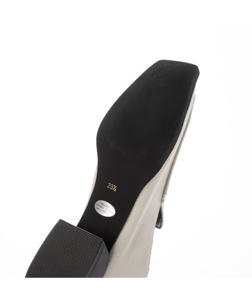 「D'ICI」 シューズ 23cm シルバー レディース_画像5