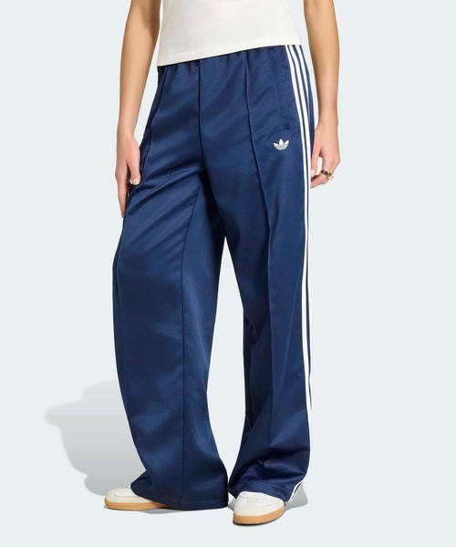 adidas（アディダス） ワイドパンツ スウェットパンツ ジャージ サテン