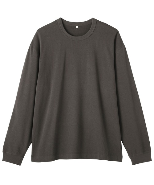 「MUJI Labo」 スウェットカットソー M ダークネイビー メンズ_画像3