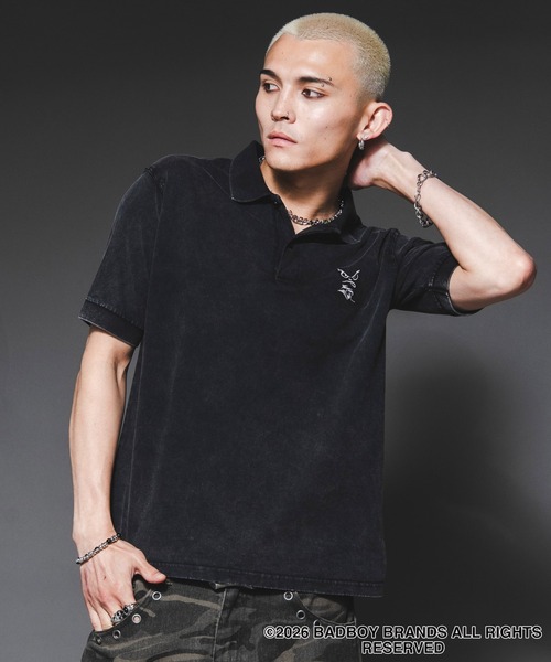 BAD BOY（バッドボーイ） tシャツ SHORT ROUND/BAD BOYブリーチロゴ