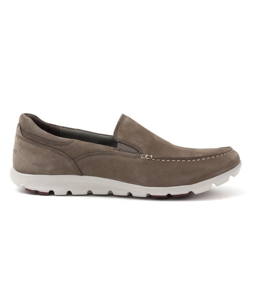 「ROCKPORT」 ローファー 28.0cm チャコールグレー メンズ_画像5