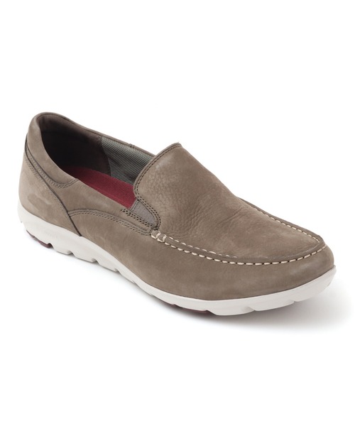 「ROCKPORT」 ローファー 28.0cm チャコールグレー メンズ_画像8