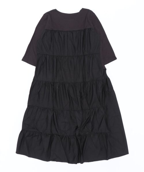 「and it_」 7分袖ワンピース M-L ダークベージュ レディース_画像2