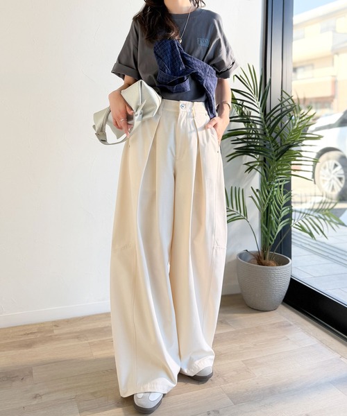 「classicalelf」 カーゴパンツ LARGE ブラック レディース_画像4
