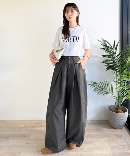 「classicalelf」 カーゴパンツ LARGE ブラック レディース_画像9