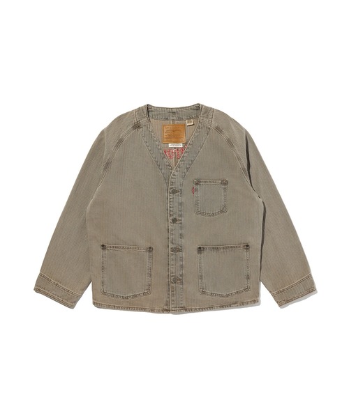 「Levi's」 デニムジャケット M グレー メンズ_画像2