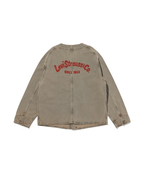 「Levi's」 デニムジャケット M グレー メンズ_画像3