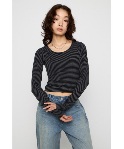 tシャツ BASIC USE ロングスリーブTシャツ レディース | LAGUA GEM | 24