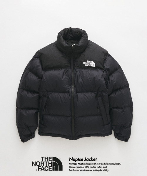 THE NORTH FACE ヌプシジャケット　ダウンジャケット【ブラック】 THE NORTH FACE（ザ ノースフェイス） ノースフェイス ダウン