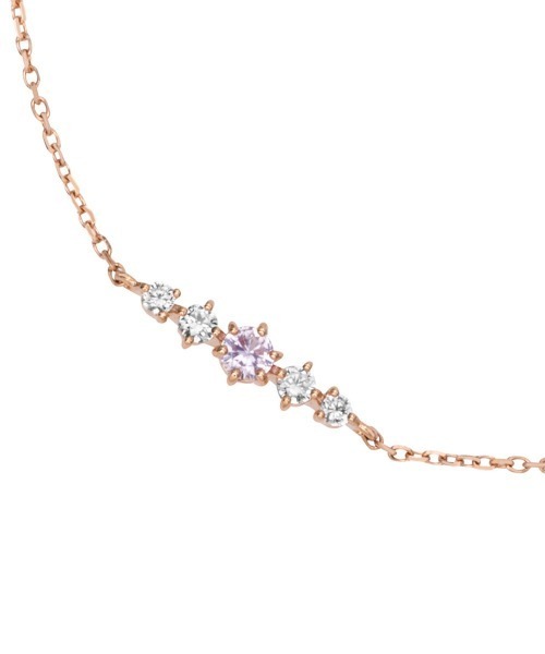 4℃（ヨンドシー） ブレスレット K10ピンクゴールドブレスレット