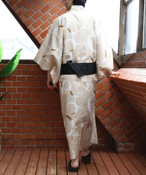 衝撃の激安コスパ・掘り出し物も 8（eight） 浴衣 和柄 総柄 3点セット メンズ : ZOZOTOWN Yahoo その他