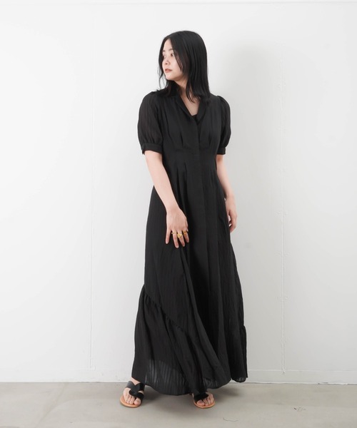 ワンピース Lc Lll ヘリンボーン柄ウエストダーツワンピース Zozotown Paypayモール店 通販 Paypayモール