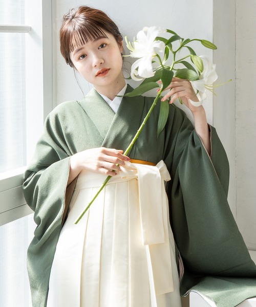 着物 こだわり袴3点セット-ソリッドカラー- レディース : ZOZOTOWN 