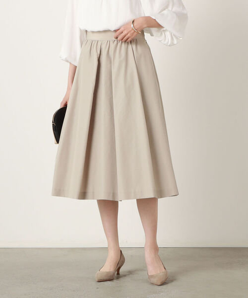 NOLLEY'S スカート タンブラータフタタックギャザースカート