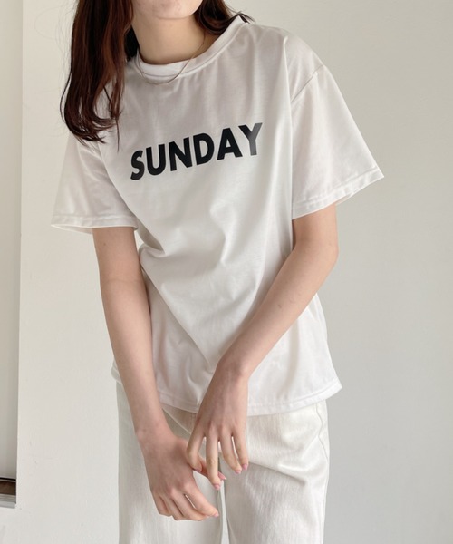 tシャツ SUNDAYロゴTEE レディース : ZOZOTOWN Yahoo!店 - 通販