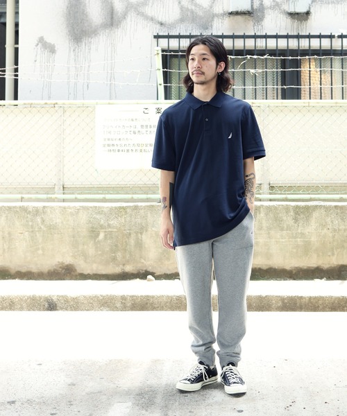 NAUTICA（ノーティカ） ポロシャツ NEW CLASSIC - RECYCLED HONEYCOMB